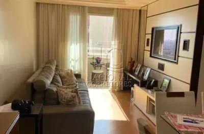 Apartamento com 2 dormitórios à venda, 157 m² - vila assunção - santo andré/sp