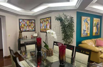 Apartamento com 4 dormitórios à venda, 135 m² - vila assunção - santo andré/sp