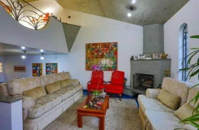 Sobrado com 4 dormitórios, 410 m² - - vila bastos - santo andré/sp