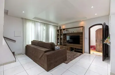 Sobrado com 3 dormitórios à venda, 216 m² - vila curuçá - santo andré/sp