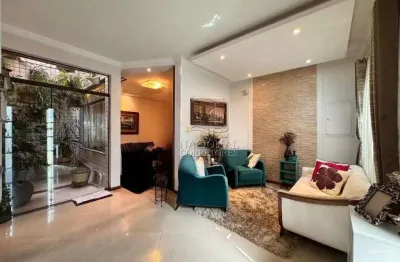 Sobrado com 3 dormitórios à venda, 148 m² - vila camilópolis - santo andré/sp