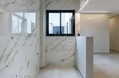 Cobertura com 3 dormitórios à venda, 104 m² por r$ 1.040.000,00 - jardim - santo andré/sp
