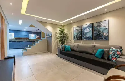 Sobrado com 3 dormitórios à venda, 238 m² - vila curuçá - santo andré/sp