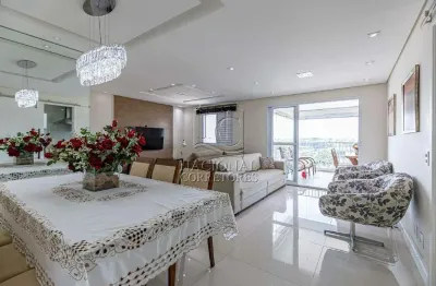 Apartamento a venda - 126m² 3 dormitórios sendo 1 suíte - vila valparaiso - santo andré - sp