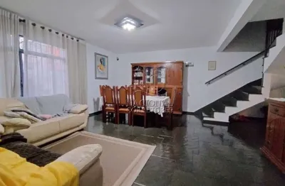 Sobrado com 4 dormitórios à venda, 189 m² - jardim - santo andré/sp