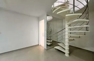 Apartamento duplex à venda, 2 quartos, 1 suíte, 2 vagas, casa branca - santo andré/sp