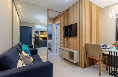 Apartamento à venda, 2 quartos, 1 vaga, vila humaitá - santo andré/sp