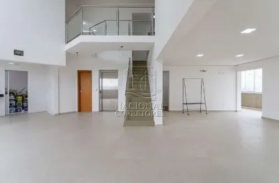 Apartamento duplex para aluguel, 5 quartos, 5 suítes, 6 vagas, vila assunção - santo andré/sp