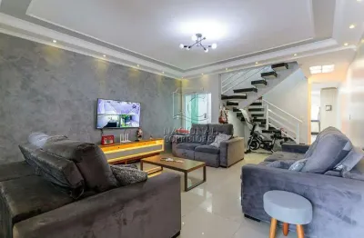 Sobrado à venda, 4 quartos, 3 suítes, 4 vagas, Parque Oratório - Santo André/SP
