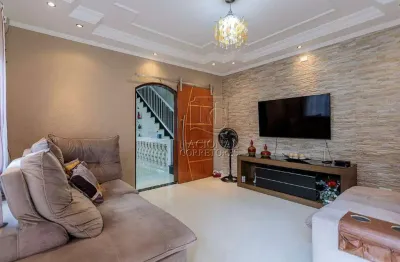 Sobrado para locação no Parque Jaçatuba - 354m² - 4 dormitórios, 4 vagas - Santo André/SP.
