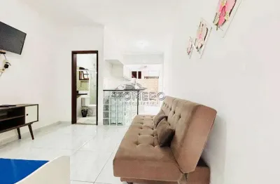 Apartamento com 1 quarto, praia do sapê, ubatuba - r$ 270 mil, cod: 2658