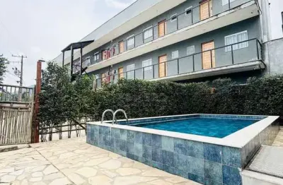 Apartamento com 1 quarto, jardim beira-rio, ubatuba - r$ 270 mil, cod: 2699