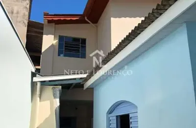 Terreno com duas casas construídas no jardim satélite em várzea paulista, ideal para morar ou inves