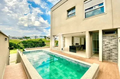 Casa nova com 4 suítes no condomínio brisas jundiaí, jundiaí-sp