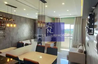 Apartamento à venda no jardim itália, várzea paulista, 2 dorms, 45m²