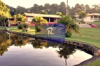 Chácara com 5.000m2  aos pés da serra do japi com 4 suítes, lago e piscina  - jundiaí, sp