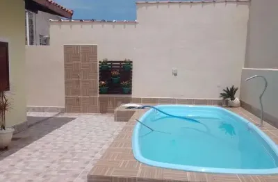 Casa para venda em itanhaém, balneário tupy, 3 dormitórios, 2 suítes, 2 banheiros, 2 vagas