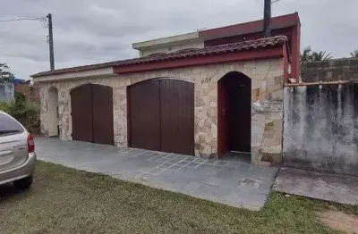 Casa para venda em itanhaém, balneário gaivotas, 3 dormitórios, 1 suíte, 2 banheiros, 4 vagas