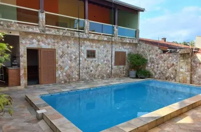 Casa para venda em itanhaém, cibratel 1, 5 dormitórios, 2 suítes, 4 banheiros, 5 vagas