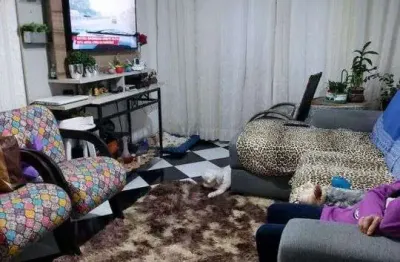 Apartamento para venda em santos, ponta da praia, 2 dormitórios, 1 banheiro, 1 vaga