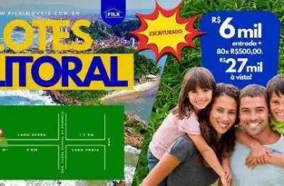 Terreno à venda no Jardim Anchieta, Itanhaém 