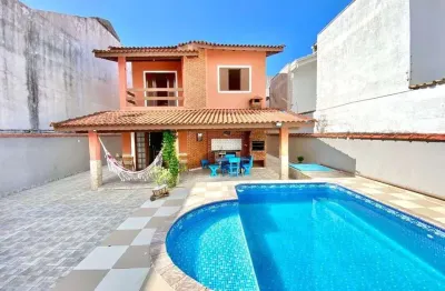 Casa para venda em itanhaém, cibratel 2, 4 dormitórios, 1 suíte, 2 banheiros, 5 vagas
