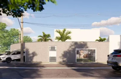 Casa para venda em itanhaém, parque augustos, 2 dormitórios, 2 suítes, 1 banheiro, 1 vaga