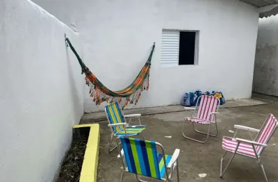 Casa para venda em itanhaém, umuarama, 1 dormitório, 1 banheiro, 1 vaga