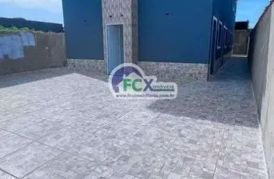 Casa para venda em itanhaém, jardim suarão, 2 dormitórios, 1 banheiro, 1 vaga
