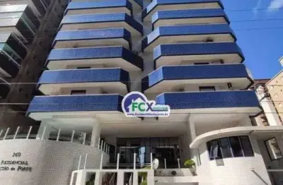 Apartamento para venda em praia grande, canto do forte, 2 dormitórios, 1 suíte, 1 banheiro, 2 vagas