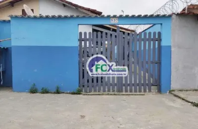 Casa para venda em itanhaém, califórnia, 2 dormitórios, 1 banheiro, 2 vagas