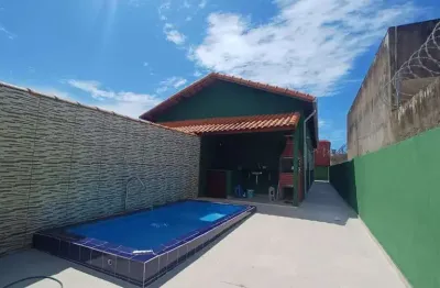 Casa para venda em itanhaém, palmeiras, 2 dormitórios, 1 suíte, 1 banheiro, 1 vaga