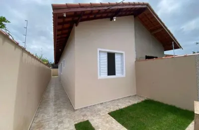 Casa para venda em itanhaém, balneário gaivotas, 2 dormitórios, 1 suíte, 1 banheiro, 2 vagas