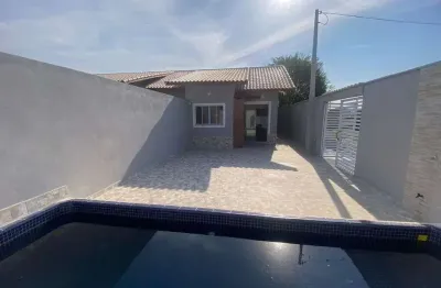Casa para venda em itanhaém, são fernando, 2 dormitórios, 1 suíte, 1 banheiro, 1 vaga