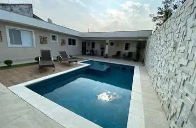 Casa para venda em itanhaém, jardim suarão, 3 dormitórios, 1 suíte, 2 banheiros, 2 vagas