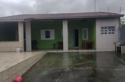 Casa para venda em itanhaém, balneário tupy, 2 dormitórios, 1 suíte, 1 banheiro, 10 vagas