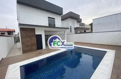 Casa para venda em itanhaém, jardim guacyra, 3 dormitórios, 2 suítes, 1 banheiro, 1 vaga