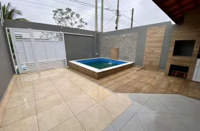 Casa para venda em itanhaém, nova itanhaém, 3 dormitórios, 1 suíte, 1 banheiro, 2 vagas