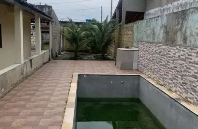 Casa para venda em itanhaém, jardim coronel, 2 dormitórios, 1 banheiro, 4 vagas
