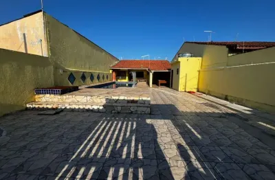 Casa para venda em itanhaém, balneário gaivotas, 1 dormitório, 1 suíte, 1 banheiro, 10 vagas