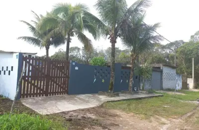 Casa para venda em itanhaém, jardim guacyra, 2 dormitórios, 1 banheiro, 5 vagas