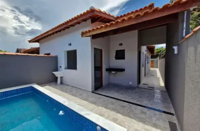 Casa para venda em itanhaém, jamaica, 3 dormitórios, 1 suíte, 1 banheiro, 1 vaga