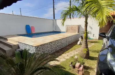 Casa para venda em itanhaém, balneário tupy, 2 dormitórios, 2 banheiros, 3 vagas