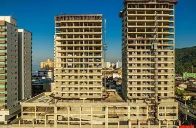 Apartamento para venda em mongaguá, centro, 2 dormitórios, 1 suíte, 1 banheiro, 1 vaga