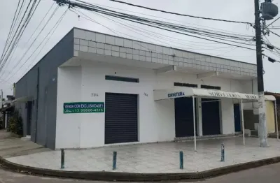 Comercial para venda em itanhaém, balneário tupy, 2 dormitórios, 1 banheiro, 2 vagas