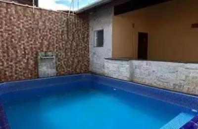 Casa para venda em itanhaém, balneário tupy, 2 dormitórios, 3 banheiros, 2 vagas