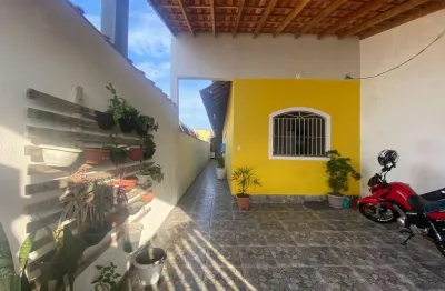 Casa para venda em itanhaém, jardim suarão, 2 dormitórios, 1 banheiro, 1 vaga