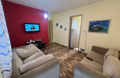 Apartamento para venda em itanhaém, guapiranga, 2 dormitórios, 1 banheiro, 1 vaga