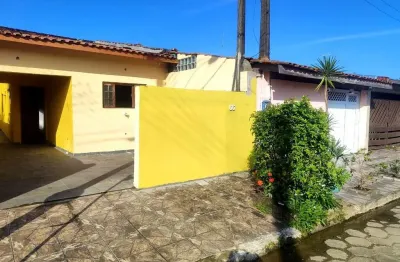 Casa em condomínio para venda em itanhaém, laranjeiras, 2 dormitórios, 1 banheiro, 1 vaga