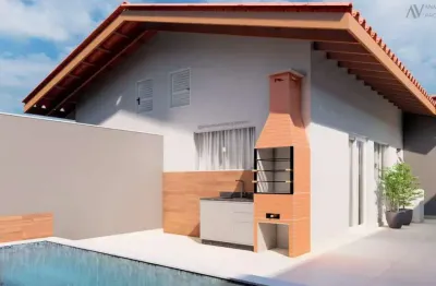 Casa para venda em itanhaém, regina, 2 dormitórios, 1 suíte, 1 banheiro, 3 vagas